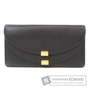 Chloe logo Crocodile leather long Wallet